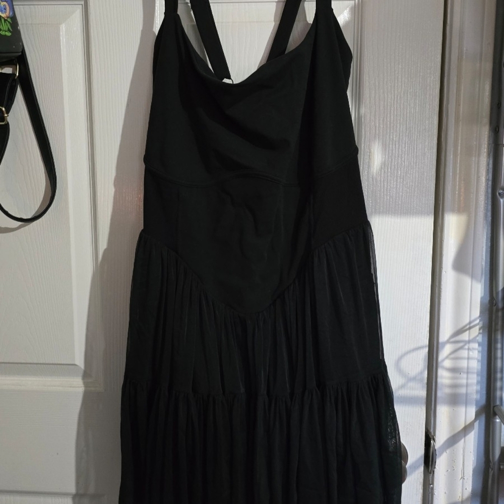 POPFLEX Black Dress